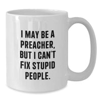 Load image into Gallery viewer, Funny Preacher Gifts from Men to Preacher Friends for Christmas Unique Presents - Additional
