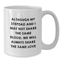 Load image into Gallery viewer, Funny Stepdad Mugs, White Coffee Mug Gifts from Men to Their Stepdad on Christmas Unique Gifts - Additional
