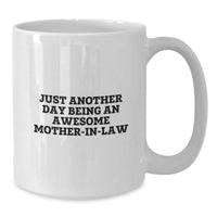 Load image into Gallery viewer, Funny Mom-in-law White Coffee Mug Gifts from Men to Mom-in-law on Christmas Unique - Additional
