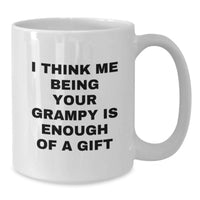 Load image into Gallery viewer, Funny Grampy White Coffee Mug Gifts for Grampy from Family - Christmas Unique Gifts for Men - Additional