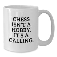 Load image into Gallery viewer, Funny Chess Quote White Coffee Mug Gifts for Chess Lovers and Friends on Valentine's from Family and Friends - Additional