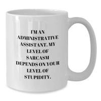 Load image into Gallery viewer, Funny Gift for Administrative Assistant, Valentine's Unique Gifts from Friends, Women, Men, Coworkers - Additional
