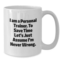 Load image into Gallery viewer, Funny Personal Trainer Gifts from Men to Mothers Day Unique Mug for Coffee Lovers - Additional