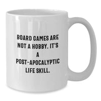 Load image into Gallery viewer, Funny Board Games Motivational White Coffee Mug Gifts from Family to Board Games Lovers for Graduation Unique Gifts - Additional