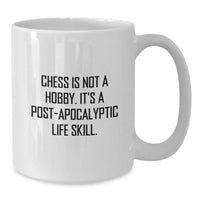 Load image into Gallery viewer, Funny Chess White Coffee Mug Gifts for Men Graduation Unique - Additional