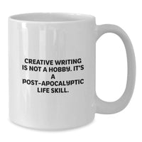 Load image into Gallery viewer, Creative Writing Inspirational Quotes Funny White Coffee Mug Gifts for Men from Mom - Additional