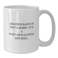 Load image into Gallery viewer, Funny Amateur Radio Gifts for Graduation - White Coffee Mug - Gifts from Friends to Amateur Radio Enthusiasts - Additional