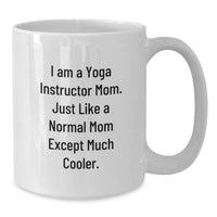 Load image into Gallery viewer, Funny Yoga Instructor Gifts White Coffee Mugs for Graduation Unique from Mom to Yoga Instructor - Additional