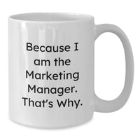 Load image into Gallery viewer, Marketing Manager Keepsake Mug for Him Birthday Gift - Additional