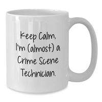 Load image into Gallery viewer, Crime Scene Technician Keepsake White Mug for Him Birthday Gift - Additional