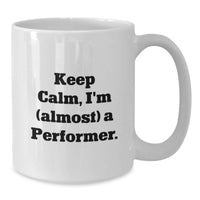 Load image into Gallery viewer, Performer Keepsake White Coffee Mug for Him Birthday Gift - Additional