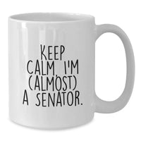Load image into Gallery viewer, Senator Keepsake White Coffee Mug for Him Birthday Gift Ceramic 11oz - Additional