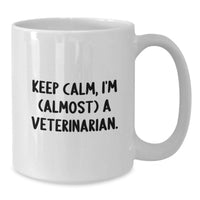Load image into Gallery viewer, Veterinarian Keepsake White Ceramic Coffee Mug for Him Birthday Gift - Additional