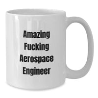 Load image into Gallery viewer, Aerospace Engineer Keepsake White Mug for Him Birthday Surprise Gift - Additional