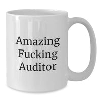 Load image into Gallery viewer, Auditor Keepsake White Coffee Mug for Him Graduation Gift Premium - Additional