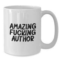 Load image into Gallery viewer, Author Keepsake White Coffee Mug for Him Graduation Gift - Additional