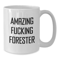 Load image into Gallery viewer, Forester Keepsake White Coffee Mug for Him Graduation Gift - Additional