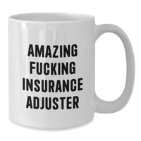 Load image into Gallery viewer, Birthday Gift Keepsake Coffee Mug for Him – Amazing Fucking Insurance - Additional