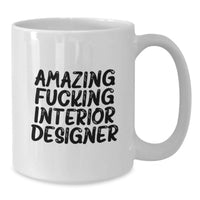 Load image into Gallery viewer, Interior Designer Keepsake Mug for Him Birthday Gift White 11oz Ceramic - Additional