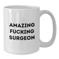 Load image into Gallery viewer, Birthday Gift Surgeon Keepsake White Coffee Mug for Her - Additional