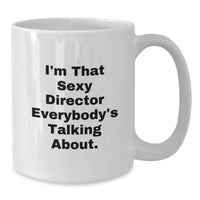 Load image into Gallery viewer, Director Keepsake Sexy Ceramic Coffee Mug 11oz for Him Birthday Gift - Additional