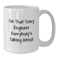 Load image into Gallery viewer, Engineer Keepsake Ceramic White Coffee Mug for Him Birthday Gift - Additional