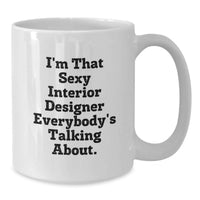Load image into Gallery viewer, Interior Designer Keepsake Mug for Him Graduation Gift Ceramic 11oz - Additional