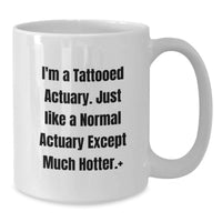 Load image into Gallery viewer, Funny Actuary Gifts from Friends to Actuary Graduation Unique White Coffee Mugs - Additional