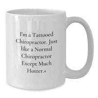 Load image into Gallery viewer, Funny Chiropractor Gifts for Men, Gifts from Friends to Chiropractor, Unique White Coffee Mug for Graduation - Additional
