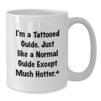 Load image into Gallery viewer, Funny Guide White Coffee Mugs, Unique Gifts from Friends for Guide, Funny Graduation Unique Gifts, White Coffee Mug for Guide - Additional