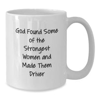Load image into Gallery viewer, Funny Inspirational Gifts from Friends for Driver - Graduation Unique Gifts White Coffee Mug for Him or Her - Additional