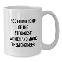 Load image into Gallery viewer, Funny Engineer Quotes White Coffee Mug, Gifts for Engineer Friends and Family from Men and Women, Graduation Unique Gifts, White 11oz or 15oz Ceramic Mug - Additional