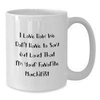 Load image into Gallery viewer, Funny Machinist White Coffee Mugs Gifts from Friends and Family for Graduation Unique - Additional