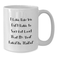Load image into Gallery viewer, Funny Trainer Gifts from Friends for Trainer Lover White Coffee Mugs 11oz 15oz Birthday Unique - Additional