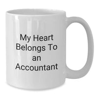 Load image into Gallery viewer, Funny Gifts from Family to Accountant - White Coffee Mug for Graduation Unique Gifts from Men to Accountant - Additional
