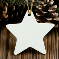 Load image into Gallery viewer, Podiatrist Gifts from Friends, Star Ornament for Podiatrist By Day, Ninja By Night, Christmas Unique Gifts - Image 4
