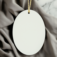 Load image into Gallery viewer, Gifts from Family to Real Estate Agent, My Heart Belongs To A Real Estate Agent Oval Ornament, Funny Christmas Unique Gifts - Image 3
