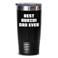 Load image into Gallery viewer, Borzoi Dog Lover's Funny Gift for Best Borzoi Dad Ever Birthday Unique Gifts from Men Family - Main