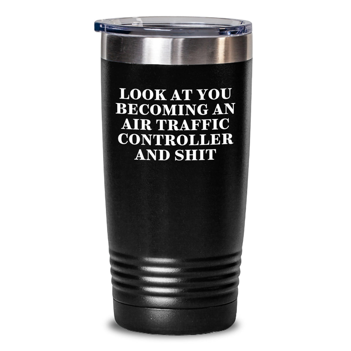 Air Traffic Controller Gifts from Friends, Christmas Unique Humorous Tumblers for Air Traffic Controller, Funny Quote Tumbler - Main