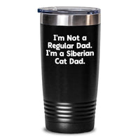 Load image into Gallery viewer, Funny Siberian Cat Dad Gifts from Men to Friends for Christmas Unique Tumblers - Main
