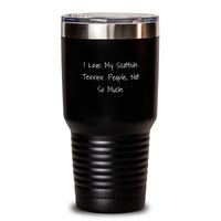 Load image into Gallery viewer, Funny Scottish Terrier Dog Gifts for Men, Unique Christmas Unique Gifts from Friends Family to Scottish Terrier Lovers, 20oz 30oz Tumblers - Main