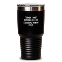 Load image into Gallery viewer, Funny Trainer Gifts from Men, Christmas Unique Tumblers with Trainer Quote, Stainless Steel 20oz or 30oz - Main
