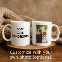 Load image into Gallery viewer, Soft Cute Dangerous Personalized Photo Mug