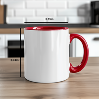 Load image into Gallery viewer, Funny German Shepherd Dog Gifts - I Just Want To Be A Stay At Home Dad Two Tone Coffee Mug, Gifts from Men to German Shepherd Dog Loving Fathers on Father&#39;s Day - Additional
