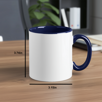 Load image into Gallery viewer, Funny PE Teacher Gifts from Mom, Dad, or Friends - World&#39;s Greatest PE Teacher Quote on Two Tone Coffee Mug for Father&#39;s Day - Additional
