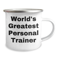 Load image into Gallery viewer, Personal Trainer Camping Mug, Funny Quote, Gifts from Family for Personal Trainer, Father&#39;s Day Unique Gifts - Image 2
