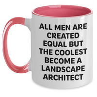Load image into Gallery viewer, Funny Landscape Architect Gifts for Him from Friends and Family, Two Tone Coffee Mug with Inspirational Quote, Graduation Unique Gifts - Main
