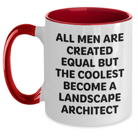 Load image into Gallery viewer, Funny Landscape Architect Gifts for Him from Friends and Family, Two Tone Coffee Mug with Inspirational Quote, Graduation Unique Gifts - Main
