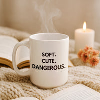 Load image into Gallery viewer, Soft Cute Dangerous Coffee Mug for the Bold