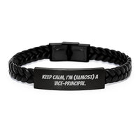 Load image into Gallery viewer, For Him Keepsake Vice-Principal Bracelet Stainless Steel Birthday Gift - Image 1